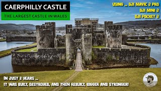 Caerphilly Castle  The Largest in Wales 2nd in Britain [upl. by Warp]