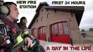 First 24 Hours in a New Fire Station  A Day in the Life [upl. by Charpentier275]