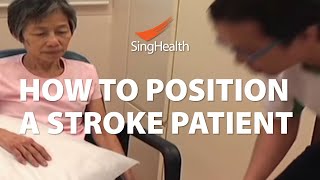 How To Position A Stroke Patient [upl. by Wise]