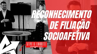 DIREITO DE FAMÍLIA Reconhecimento de filiação socioafetiva [upl. by Erodavlas]