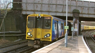 Half an Hour at 216  Birkenhead North Station 1022017  Class 507 508 terminus [upl. by Elmajian]