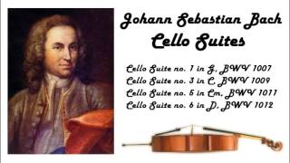 Johann Sebastian Bach  Cello suites in 432 Hz great for reading or studying [upl. by Ledeen]